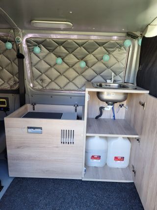 Asiento volkswagen t5 multiflex y mueble camper