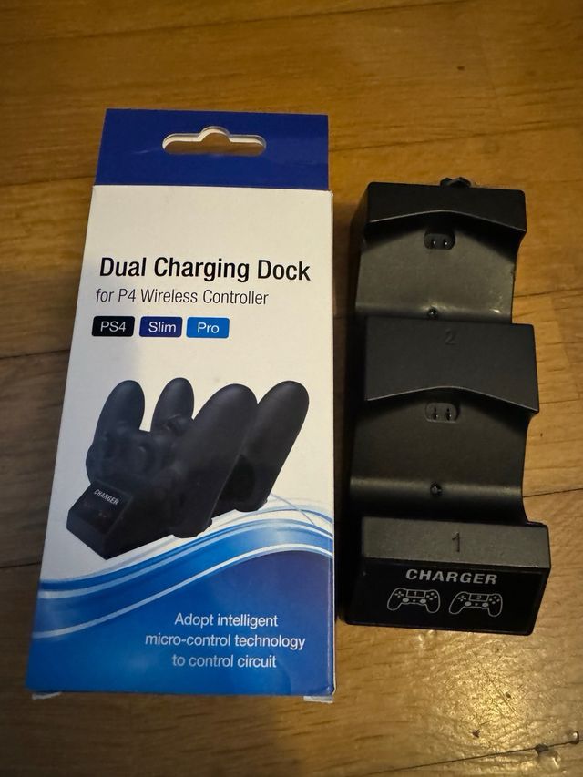 Cargador dual mandos PS4