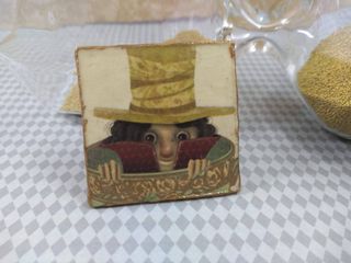 Imán Handmade Sombrerero Loco