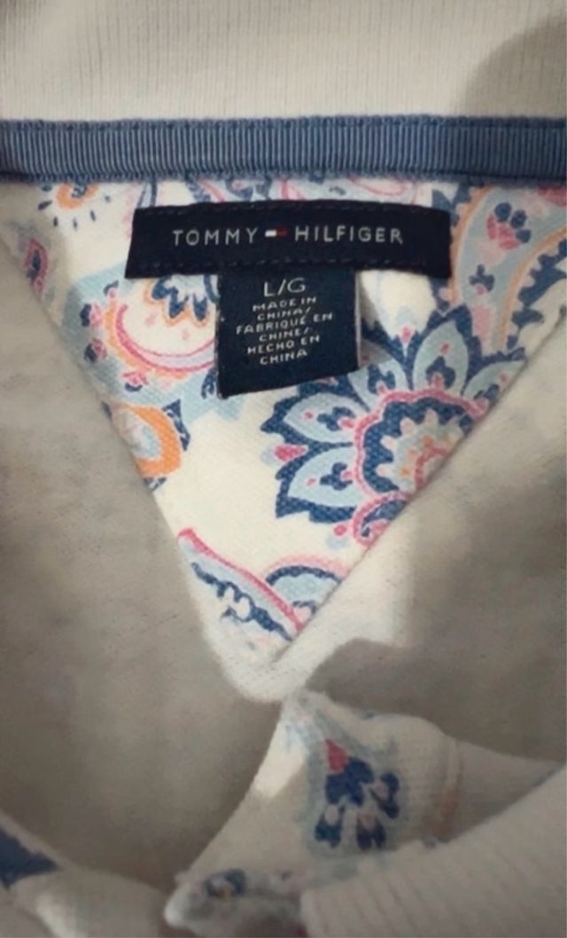 Polo Tommy Hilfiger Estampado Vintage