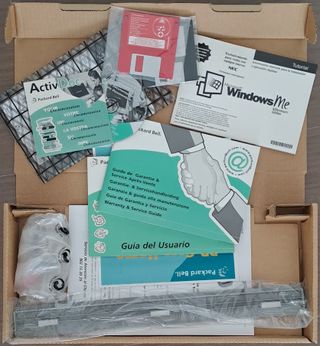 Ordenador vintage Packard Bell completo