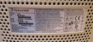 Ordenador vintage Packard Bell completo