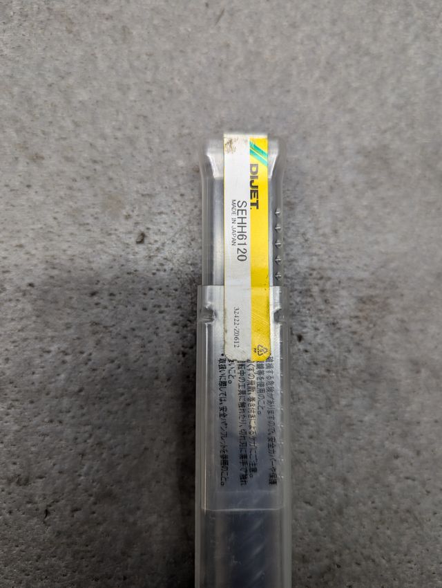 Fresa frontale Ø12 Dijet Finish