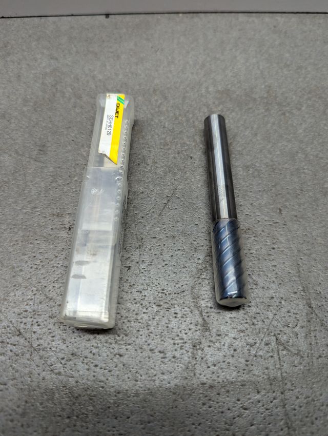 Fresa frontale Ø12 Dijet Finish