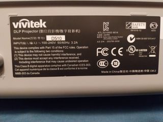 PROYECTOR VIVITEK D510