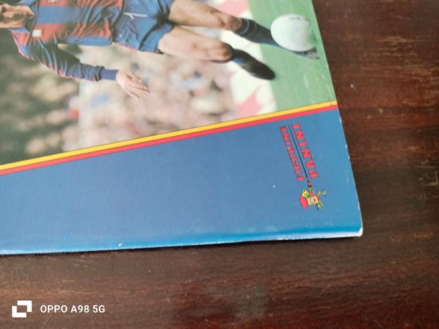 Álbum de cromos vacío Fútbol 84 Panini 