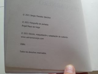 El año del carnero Sergio Paredes Sánchez, firmado