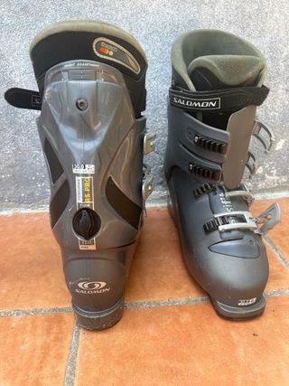 Esquis Rossignol y botas Salomon