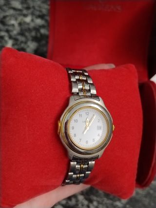 Orologio vintage donna Laurens argento e oro