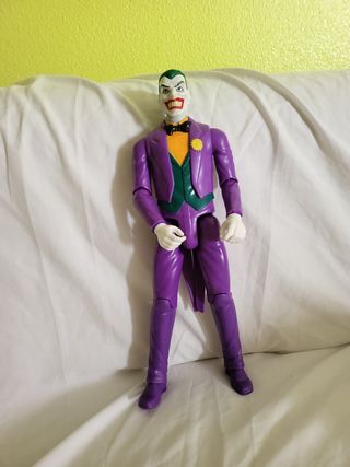 Muñeco pelo verde y taje morado 
