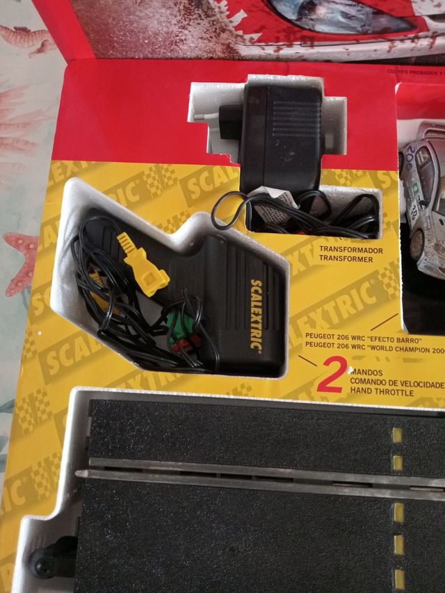 Juego Scalextric copa Peugeot