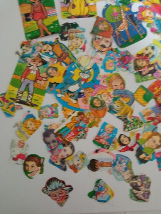 Cromos troquelados lote 200 unidades