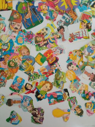 Cromos troquelados lote 200 unidades