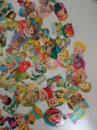 Cromos troquelados lote 200 unidades