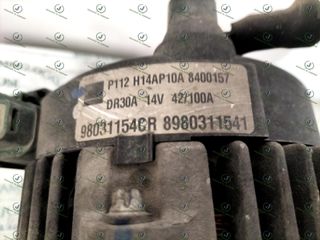 98031154CR ALTERNADOR OPEL ASTRA H CLASSIC Sedán (