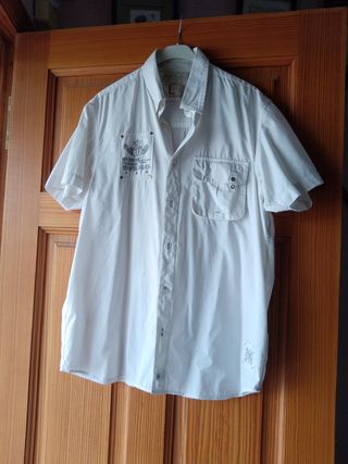 Camisa juvenil de vestir fresquita 