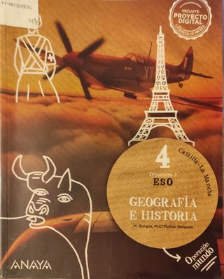 Libros de geografía e historia 4 eso