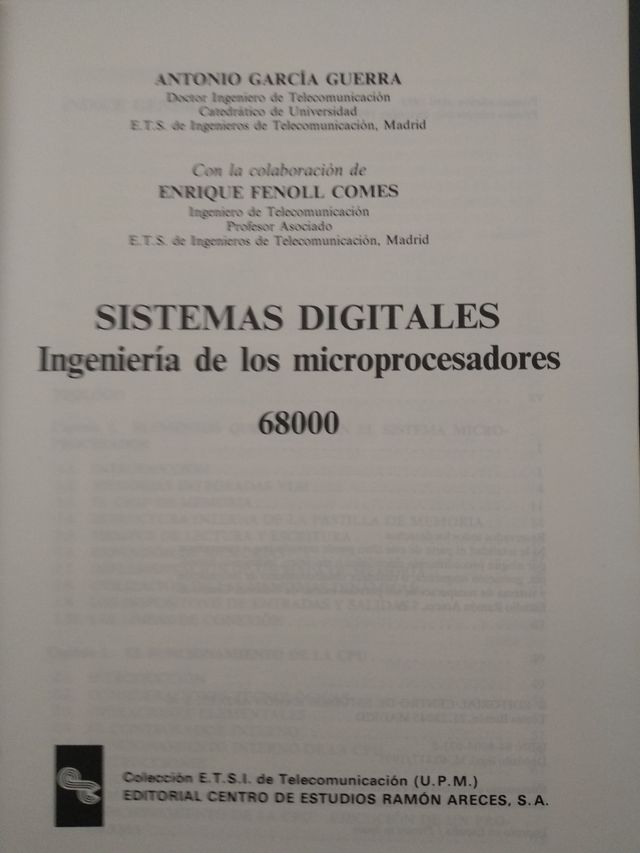 Libro "Ing. de los microprocesadores"