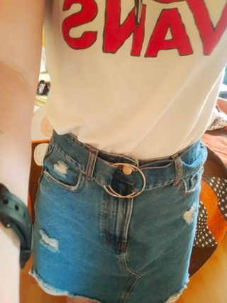 Minifalda vaquera Primark