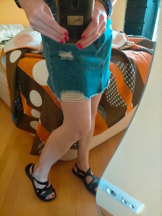 Minifalda vaquera Primark