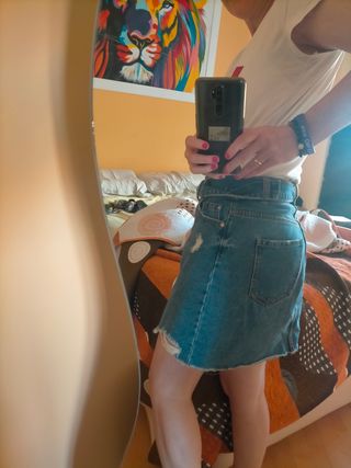 Minifalda vaquera Primark