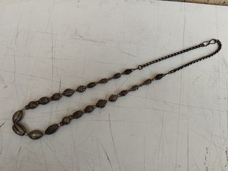 Collana collier girocollo in argento e madreperla