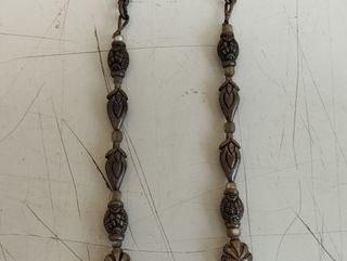 Collana collier girocollo in argento e madreperla