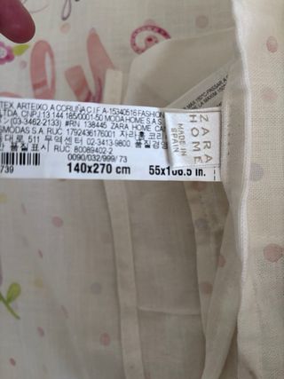 Cortinas para cuarto infantil Zara Home