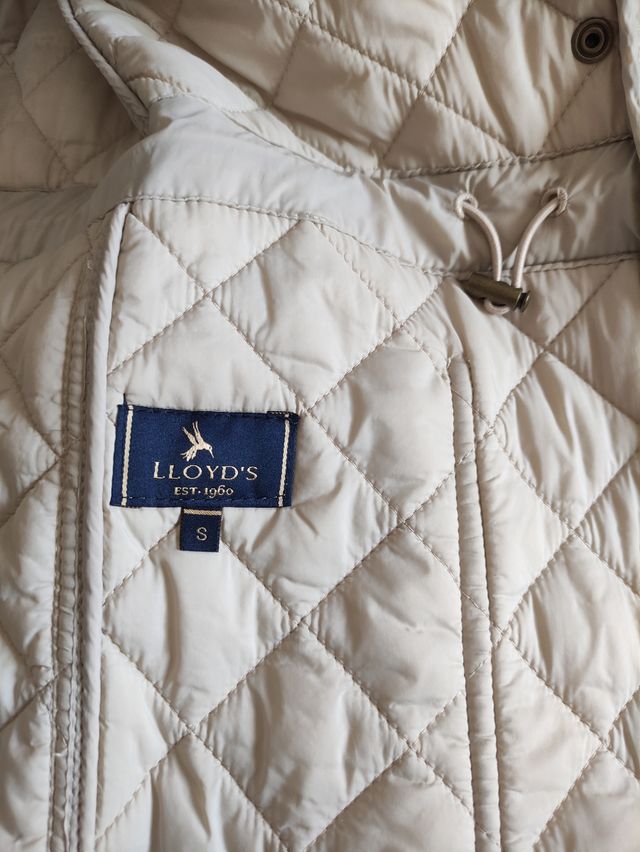 Chaqueta beige acolchada de Lloyd's