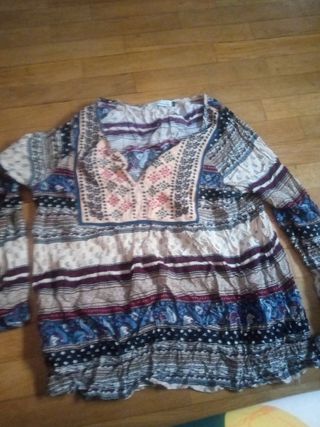 Camiseta manga larga de mujer
