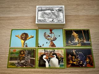 Lote cromos MADAGASCAR 2005 Panini