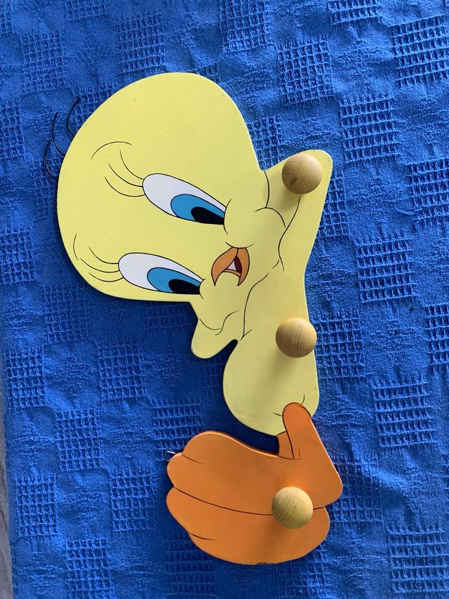 Perchero de Piolin en Madera