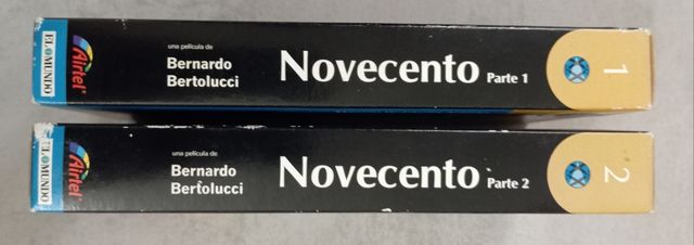 Vhs "Novecento" de Bernardo Bertolucci
