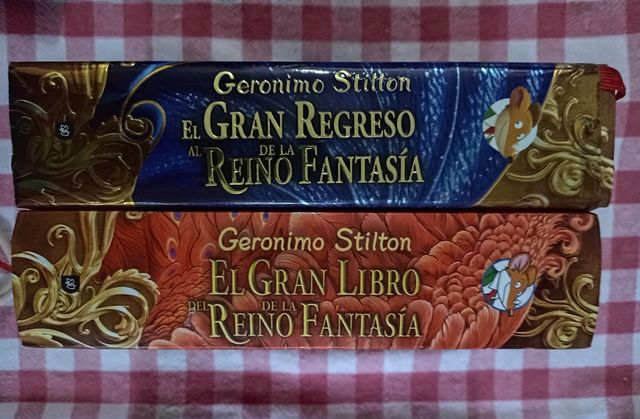 2 libros Gerónimo Stilton