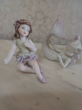 2 PEZZI OGGETTISTICA FIRMATA CAPODIMONTE