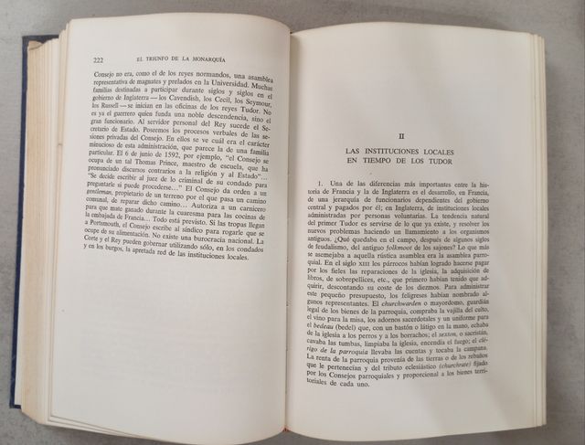 Libro "Historia de Inglaterra" de 1964