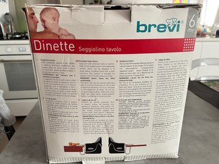 Seggiolino da tavolo brevi