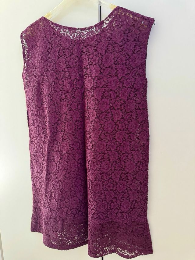 Abito in pizzo trasparente