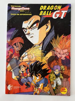 Lote 4 revistas Dragon Ball Z y GT