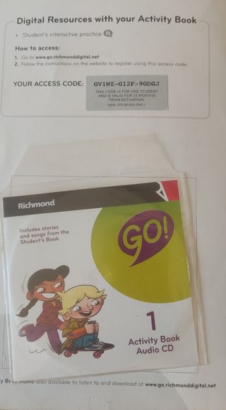 CD Activity book GO! 1