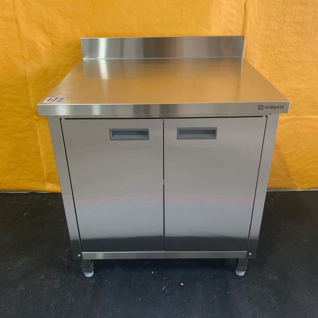 💥 💥 Tavolo da parete in acciaio con ante pieghevoli