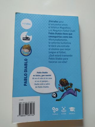 Libro infantil: Pablo diablo