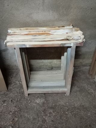 8 Cavalletes de trabajo de madera