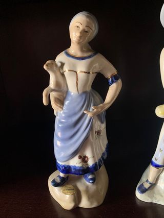 LOTE 3 FIGURAS PORCELANA SEGOVIA TORRECABALLEROS