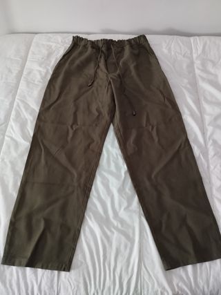 Pantalón fluido Mango
