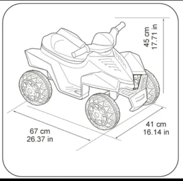 Coche eléctrico para niños Febber Rojo