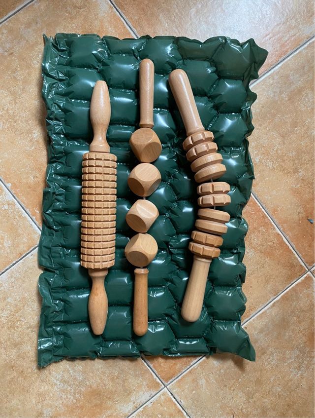 Kit herramientas profesional de maderoterapia