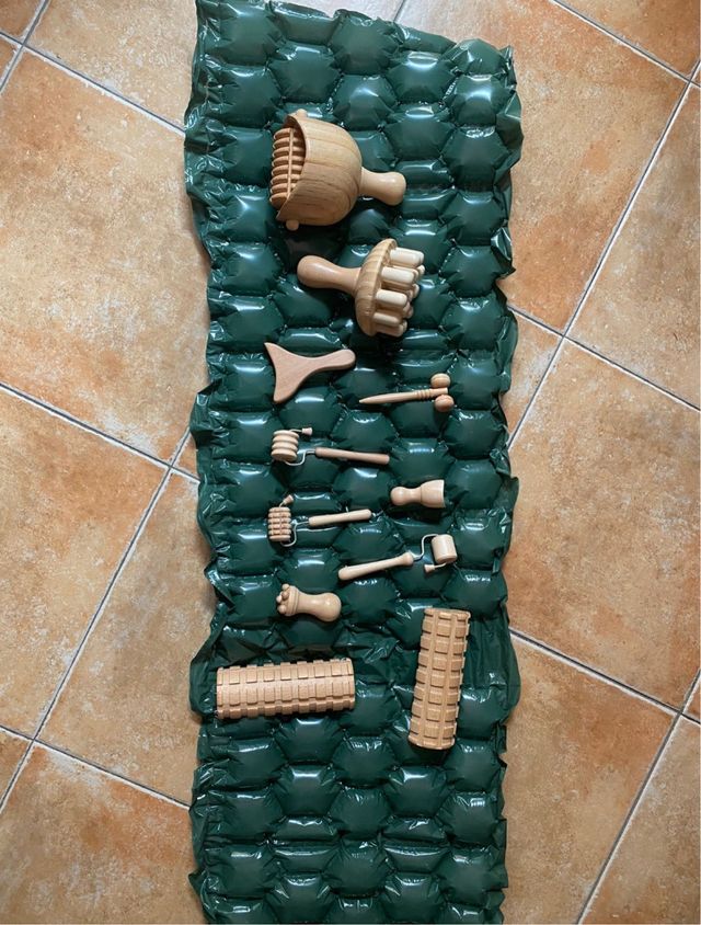 Kit herramientas profesional de maderoterapia