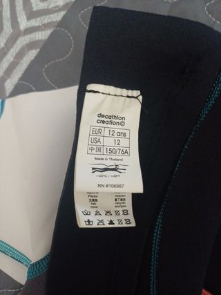 Traje surf infantil