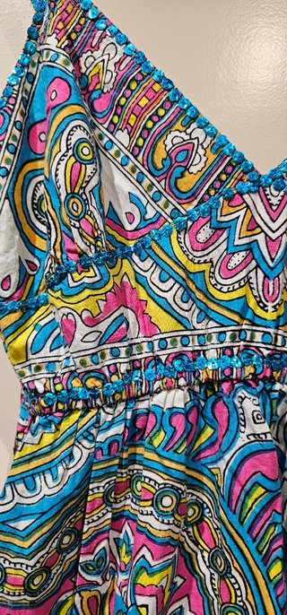 Vestido ibicenco mini